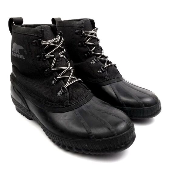 Sorel Cheyanne II Short Nylon Waterproof Duck Boot Black 11 Winter Rain Gorpcore main image 6